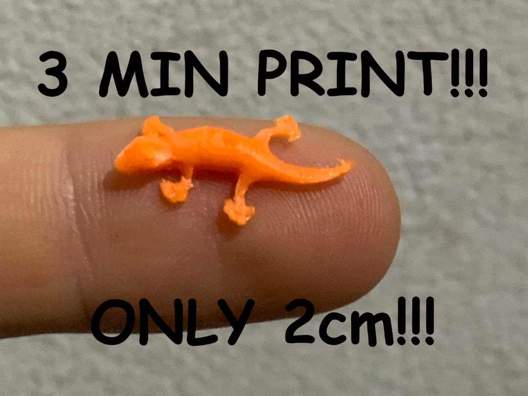 Mini Gecko Buddy, Fast Print!