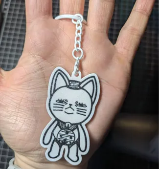 DanDaDan Turbo Granny keychain 