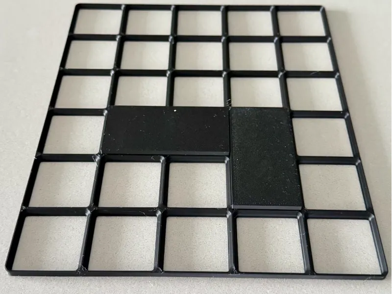 Gridfinity Base plate Spacer / Connector 2x1   