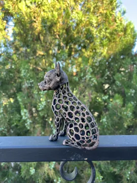 Figura decorativa: Chihuahua– Voronoi Sculpture — vista de referencia 5