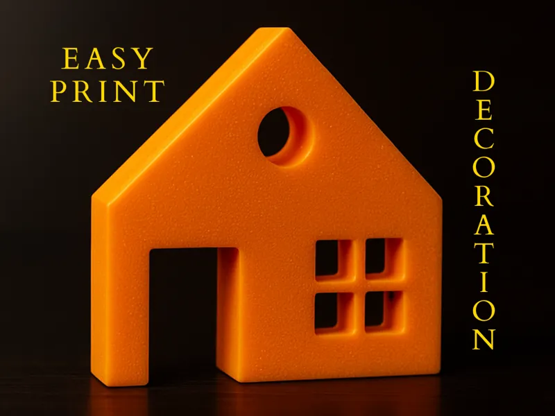 Easy Print Decor - House