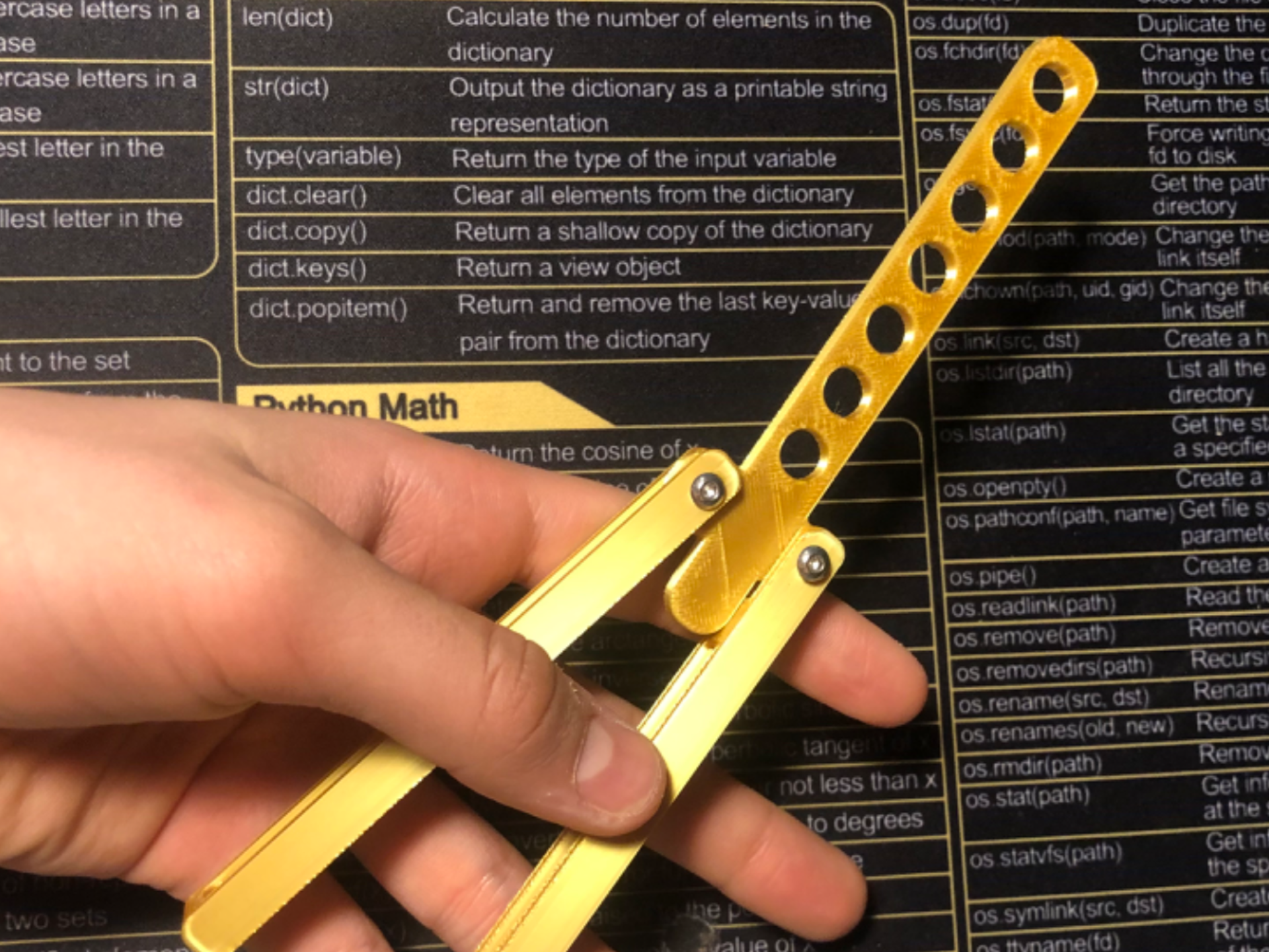 Aero-Flow Butterfly Knife - 16g - good quality