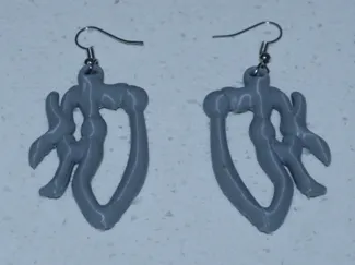 KPop Demon Hunters Rumi Earrings