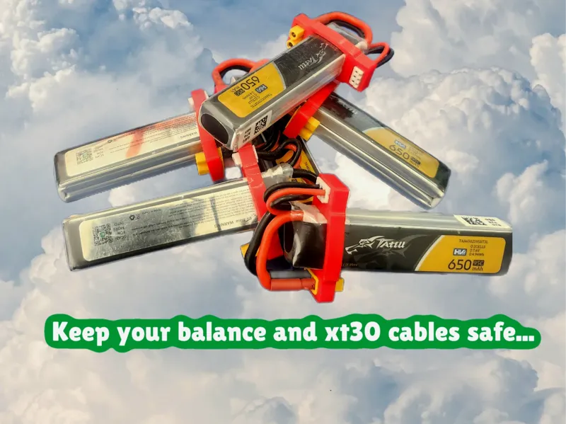 Battery Bangles for 2s and 4s