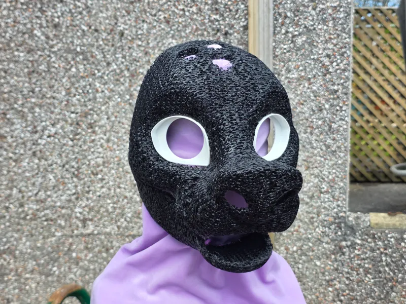 Hyena Fursuit Headbase TPU - Toony