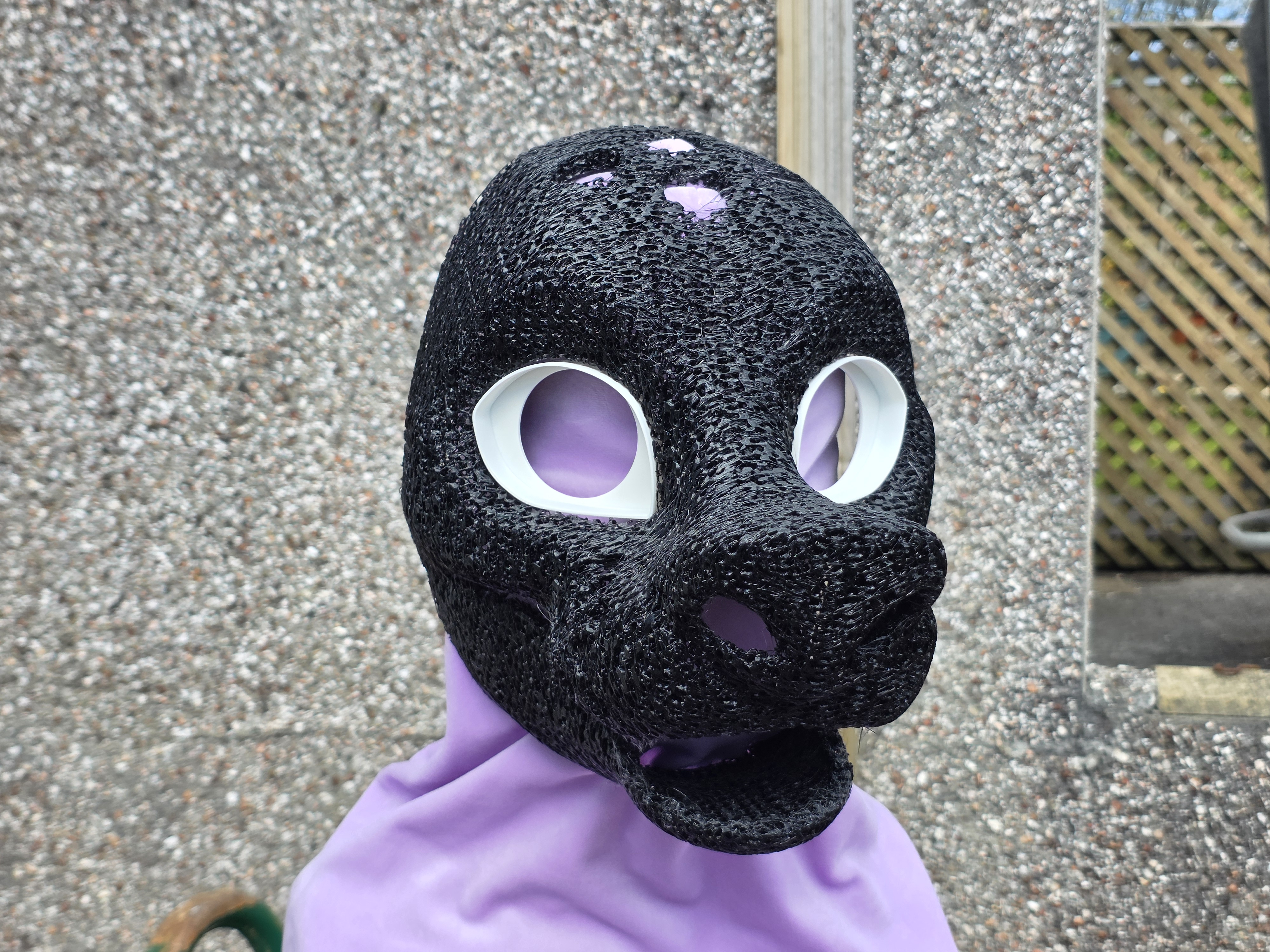 Hyena Fursuit Headbase TPU - Toony - Free 3D Print Model - MakerWorld