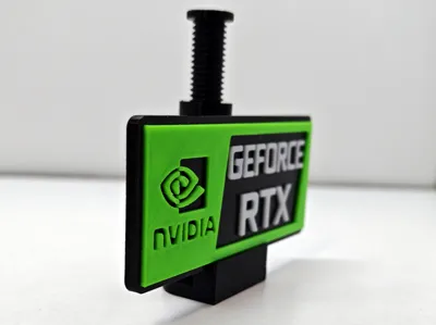 Adjustable graphic card holder Nvidia Geforce RTX