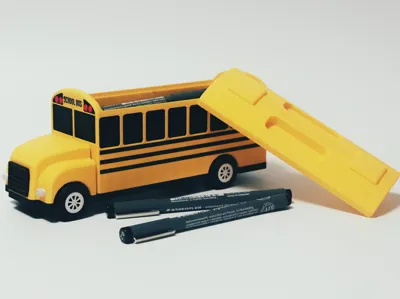 School Bus Pencil Case