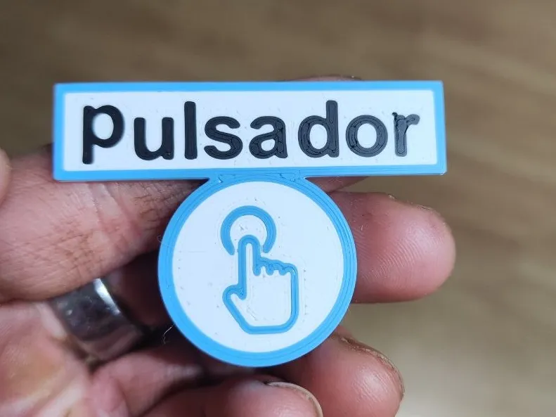 Push Button Poster Your Name-PUSH BUTTON POSTER NAME - Free 3D Print ...