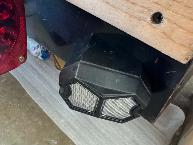 Trailer Backup Light Spacer