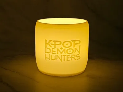 Kpop demon hunters tealight holder