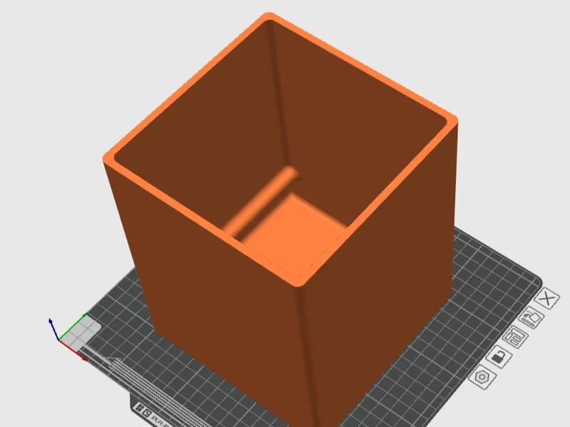 container for empty coffee capsules