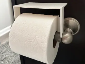 Toilet Paper Add-on Shelf