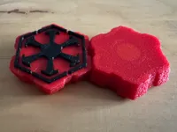 0.2mm layer, 2 walls, 15% infill, Fuzzy 0.1/0.3