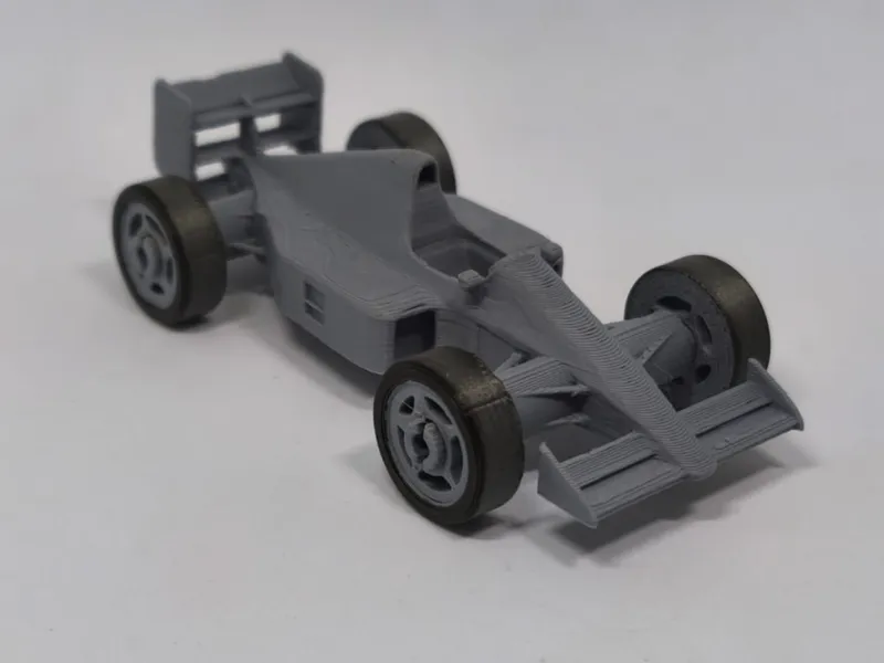 Small Classic F1 Model Car