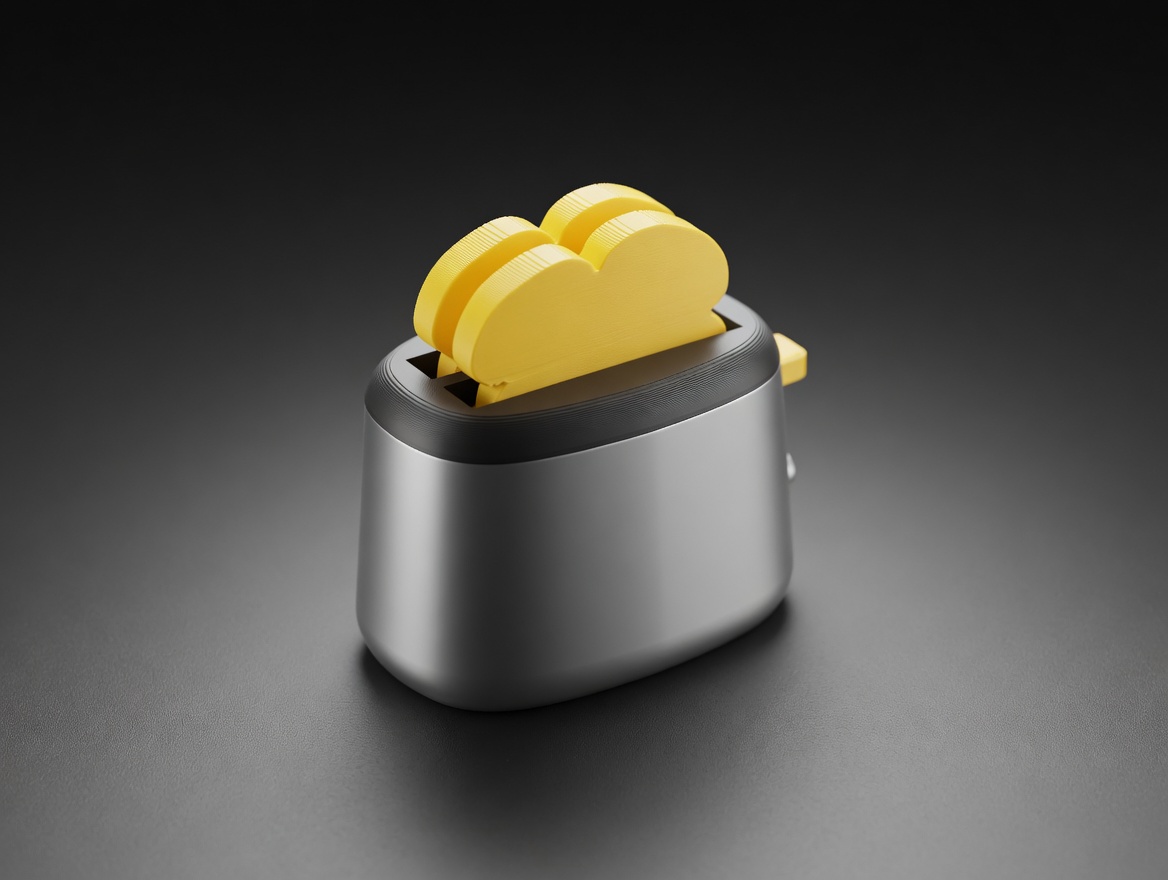 Miniatura 2 do modelo 3D Toaster fidget clicker