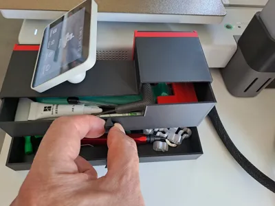 A1 side storage with drawers (no support)