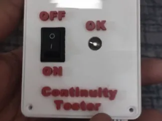 Continuity tester box