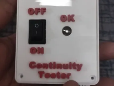 Continuity tester box