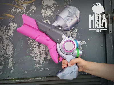 Sugar Riot Cyber Blaster — Multipart Cosplay Prop