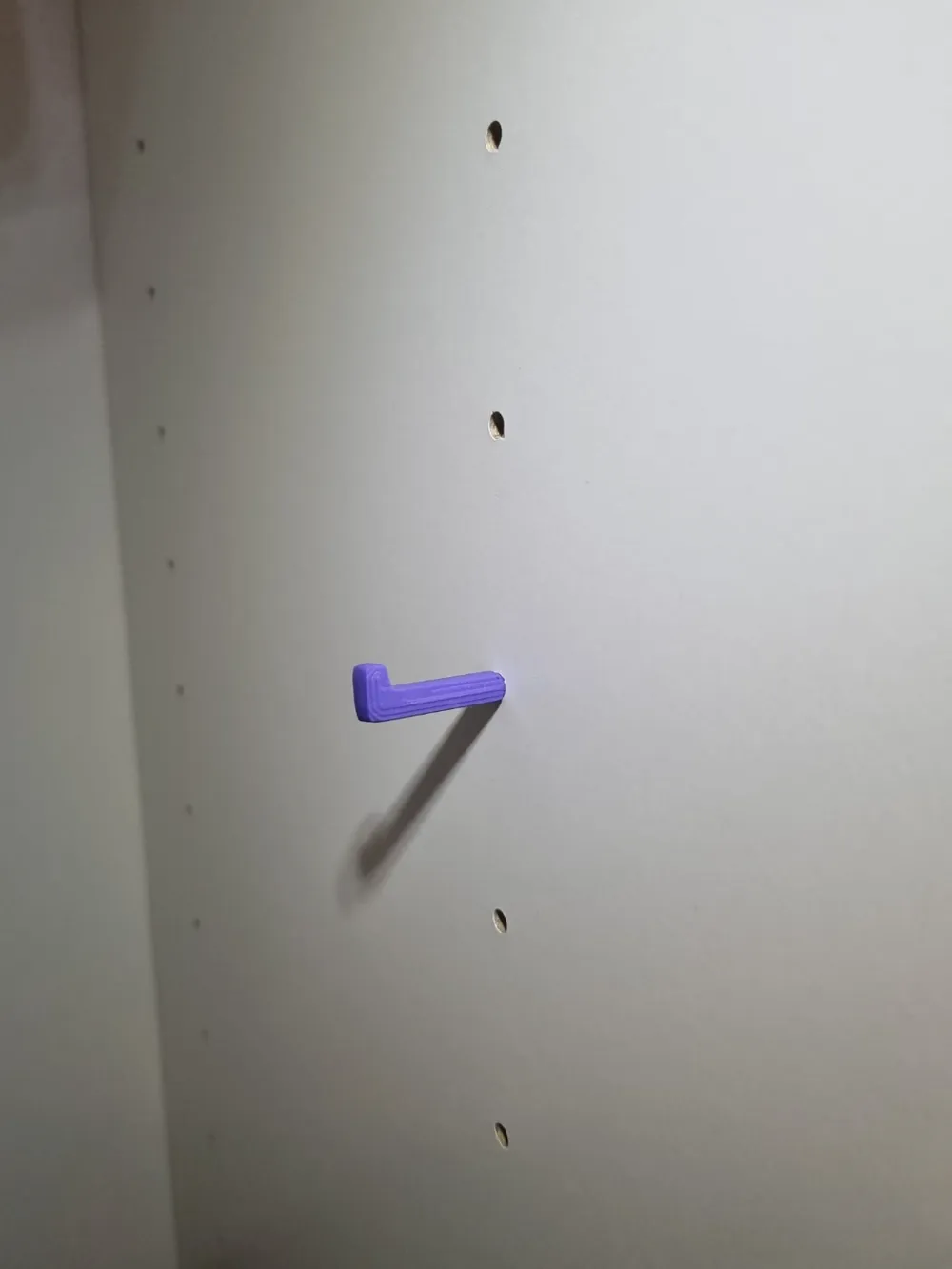 Hook for 5mm drill holes IKEA furniture by 3d_manufacture MakerWorld