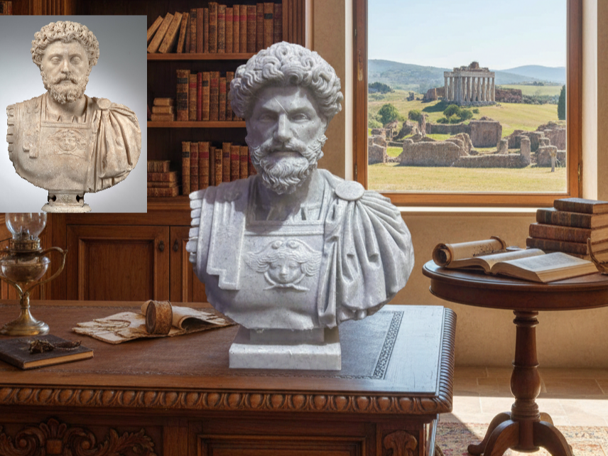 Marcus Aurelius (Marc Aurèle) - Bust