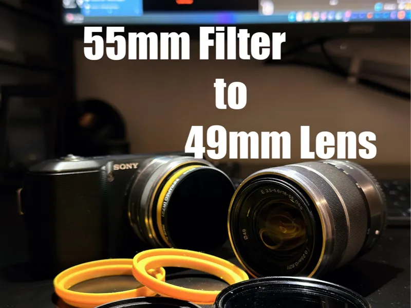 Photo Filter Adapter 49-55mm - StepUP ring