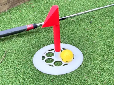 Mini golf hole for putting - No AMS - All Printers
