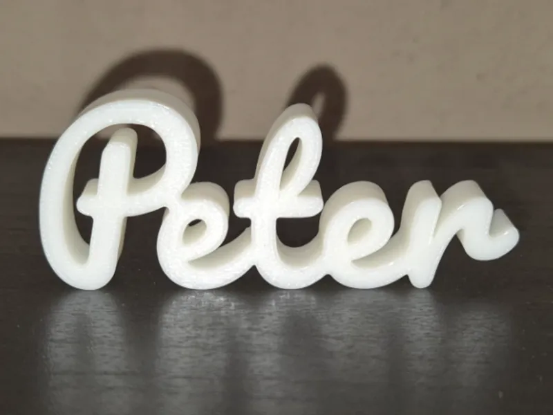 Peter Name Sign Display Decor