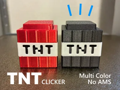 Minecraft TNT Clicker (Multi Color)