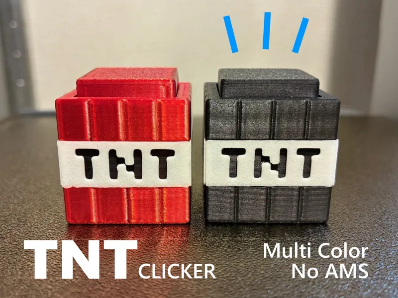 Minecraft TNT Clicker (Multi Color)