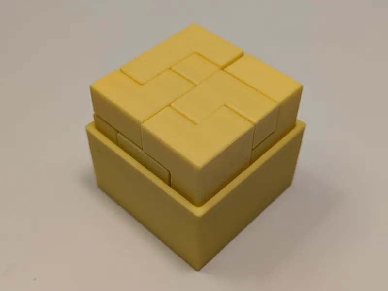 14 Piece Block Puzzle 4x4x4