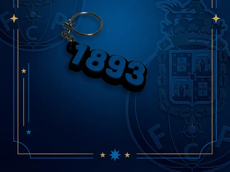 1893 - Keychain - FC Porto