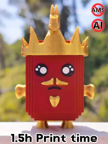 Accesorio para impresora 3D: Crown Sprite (Optional AMS) from Fortnite — vista de referencia 2