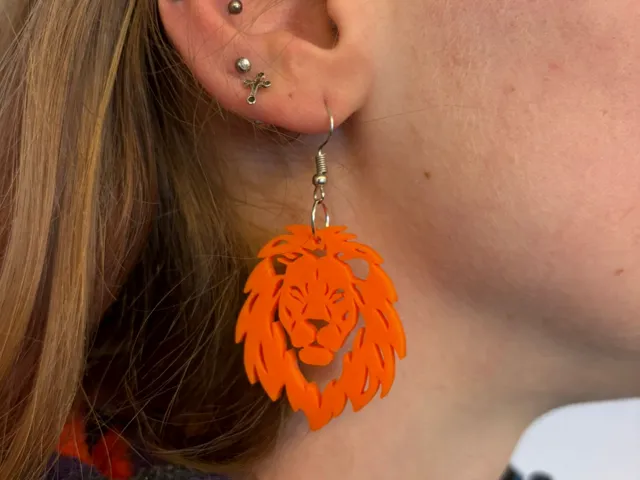 Lion Earring (Kingsday / Koningsdag)
