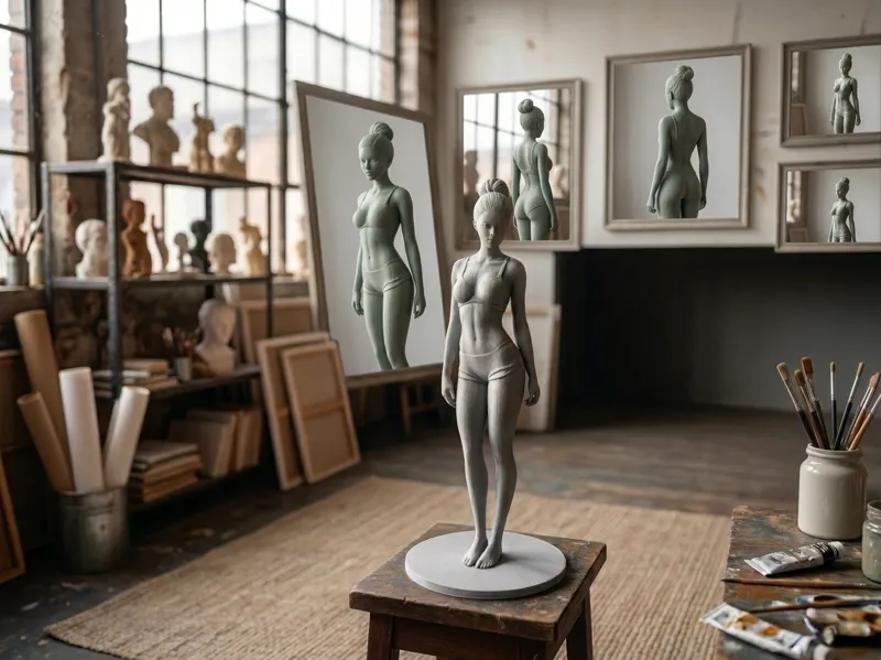 The Morning Muse - Realistic Female Figure