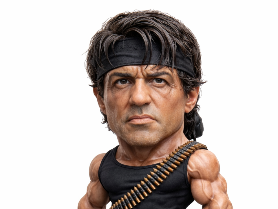 Silvester Stallone - Sammelfigur