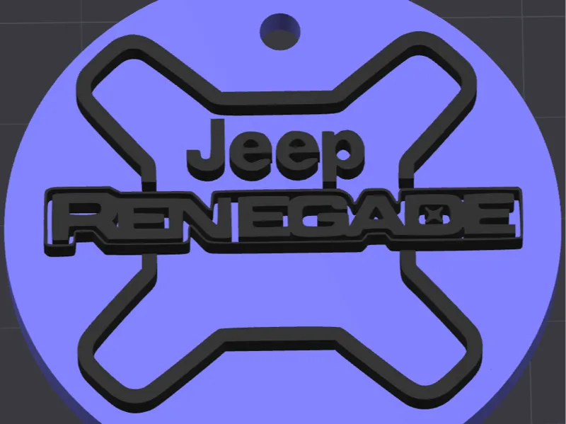 Jeep Renegade Key Chain