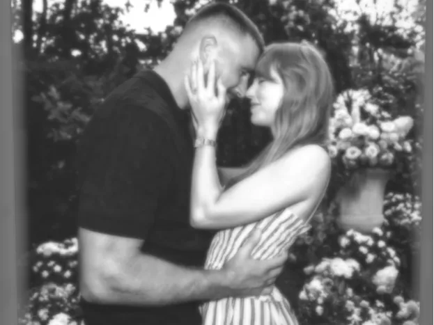 Taylor and Travis Engagement Lithopane Ornament