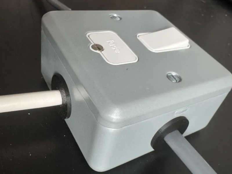 Mains Socket Backbox Cable Adapters