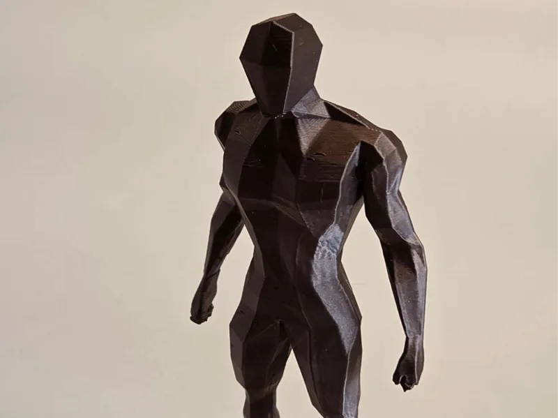 Basic Low Poly Male Statue