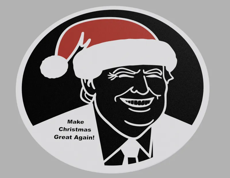 Make Christmas Great Again Coaster
