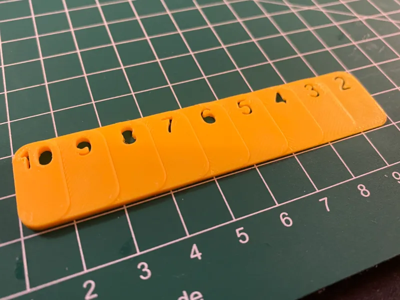 0.2 mm Layer Feeler Gauge (2–10 Layers)
