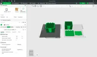 adaptive layers, 2 walls, 15% infill