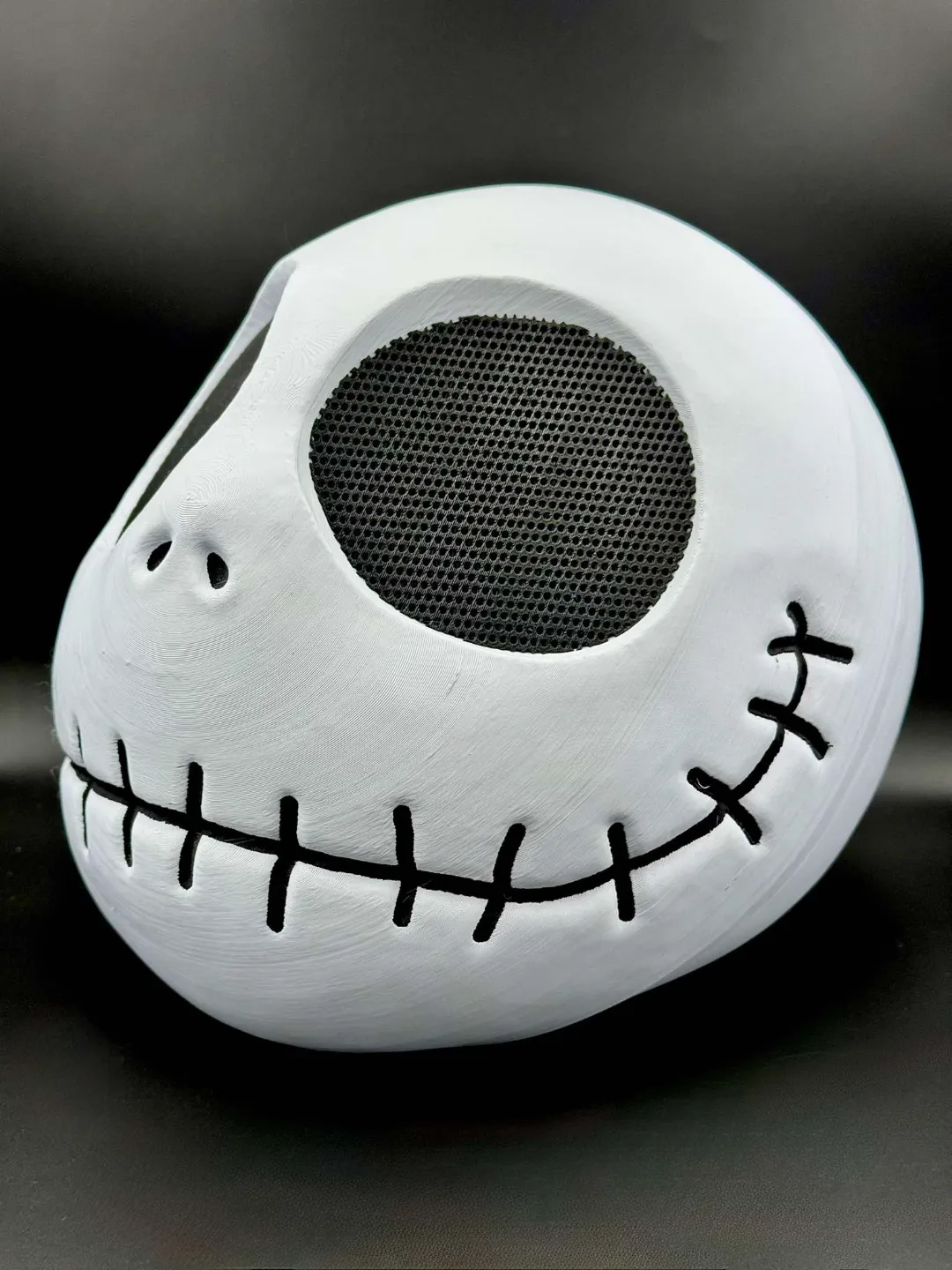 Jack Skellington Full Head Mask w/ Magnet Latch view 2