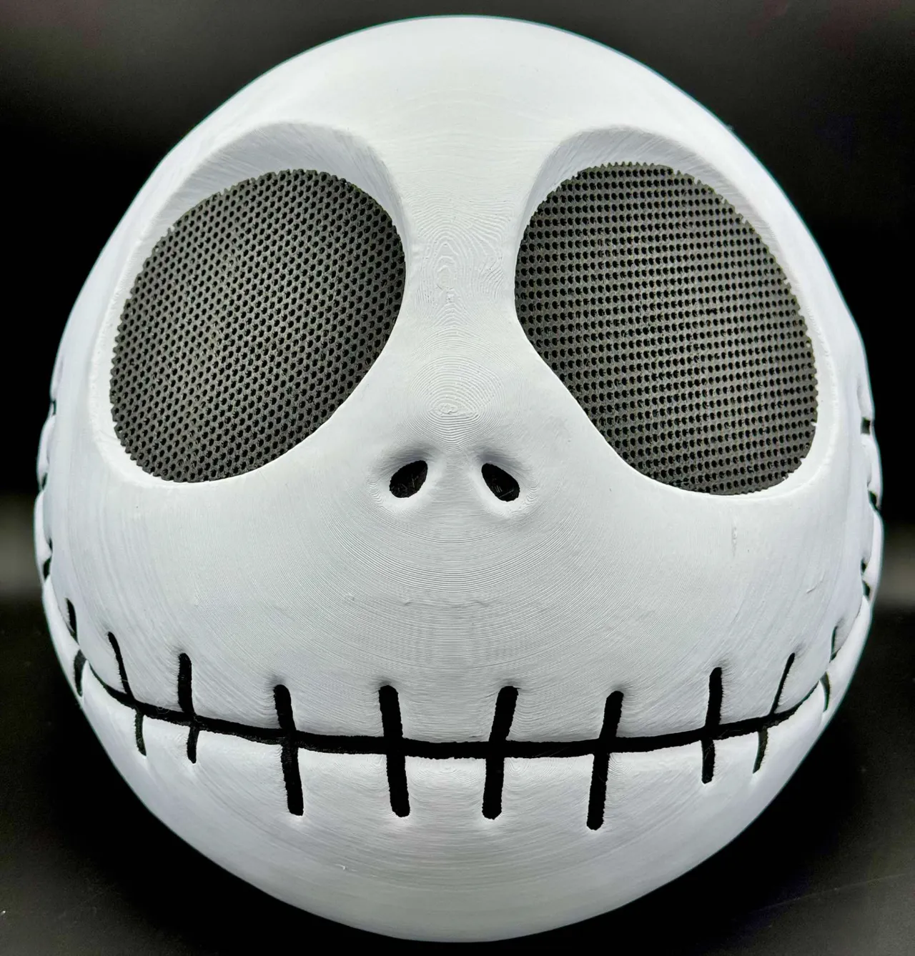 Jack Skellington Full Head Mask w/ Magnet Latch view 4