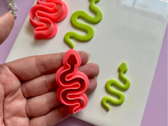 Snake - Polymer Clay Cutter