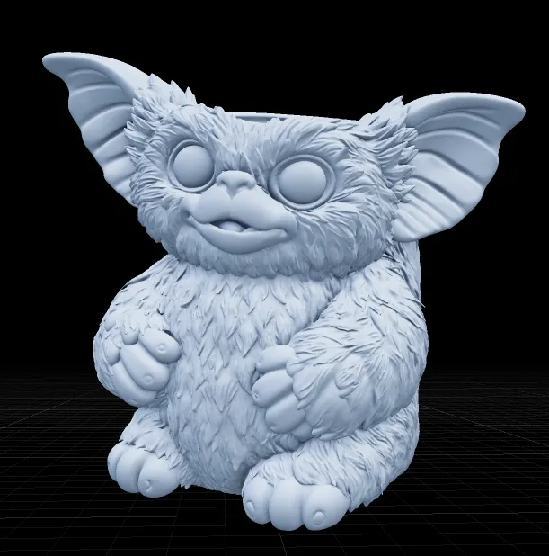 Cute Gremlin Desk Organizer - Free 3D Print Model - MakerWorld