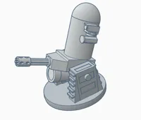 Maquette de tourelle CIWS (système de défense naval) — photo 3