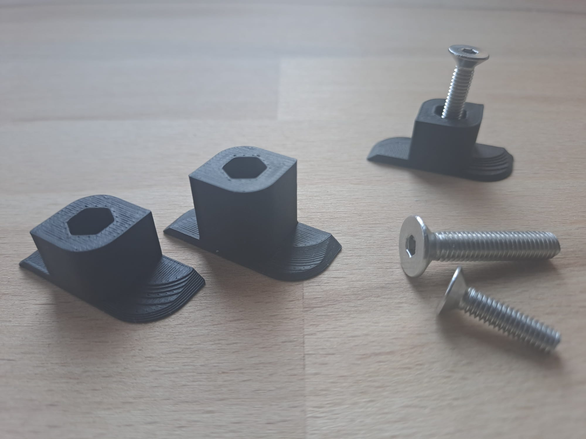 Acoustic Wall Clamping Mount 4 Machine Screw|M3-M5